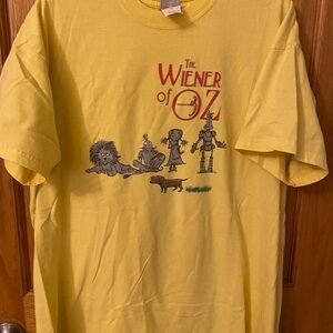 Yellow Wiener of Oz T-Shirt